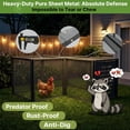 thumbnail image 6 of Chicken Tunnel, 23.6 inch Wide Heavy Duty Metal Chicken Coop, Predator Proof Modular Extension Chicken Run for Outside Poultry Coop as Hens, Rabbits, Ducks and Small Pets, 6 of 7