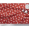 thumbnail image 2 of Soimoi Rayon Fabric Floral & Cat Animal Print Fabric by the Yard 42 Inch Wide, 2 of 3