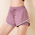 thumbnail image 4 of Summer Plus Size 2 in1 Running Shorts for Womens 2025 Elastic High Waist Sexy Casual Fitness Workout Elastic High Waist Fake Two Piece 2 in1 Running Shorts, 4 of 5
