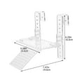 thumbnail image 2 of HINTRMENT 1Pack Turtle Habitat Accessories with Transparent Floating Island for Turtles and Terrapins, 2 of 8