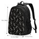 thumbnail image 5 of Fotbe Happy Skeletons Dancing Mochila con Estampado y Puerto USB para Hombre y Mujer, Mochila Antirrobo, Mochila de Viaje, Mochila Escolar, Mochila Universitaria, 5 of 7