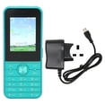 thumbnail image 1 of Teléfono S501 2G desbloqueado para personas mayores, teléfono básico SOS de 2,4 pulgadas con botones grandes, gran volumen, doble SIM, 3000 mAh, 100-240 V, enchufe verde para Reino Unido, 1 of 5