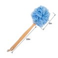 thumbnail image 7 of Loofah Back Scrubber for Shower,624871378985Wooden Long Handle Bath Sponge Lufa Shower Brush, Soft Nylon Mesh Back Cleaner Washer, Women & Men Exfoliating Luffa Pouf on a Stick for Body, 7 of 7