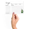 thumbnail image 3 of Inkdotpot Recipe Card 6x4 inch Single-Sided Recipe Design Cards Mocktail Recipe Cards Wedding-Bridal Shower-Baby Shower- Pack of 50, 3 of 6