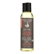 Soothing Touch 1277425 4 oz Bath Body & Massage Oil Ayurveda Tuscan Bouqet - Rest & Relax