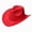 A12-Red, variant on Ccpelsie Kids Vintage Wide Brim Felt Girl Boy Cowgirl Cowboy Hat for Kids Wide Brim Western Cowgirl Hat