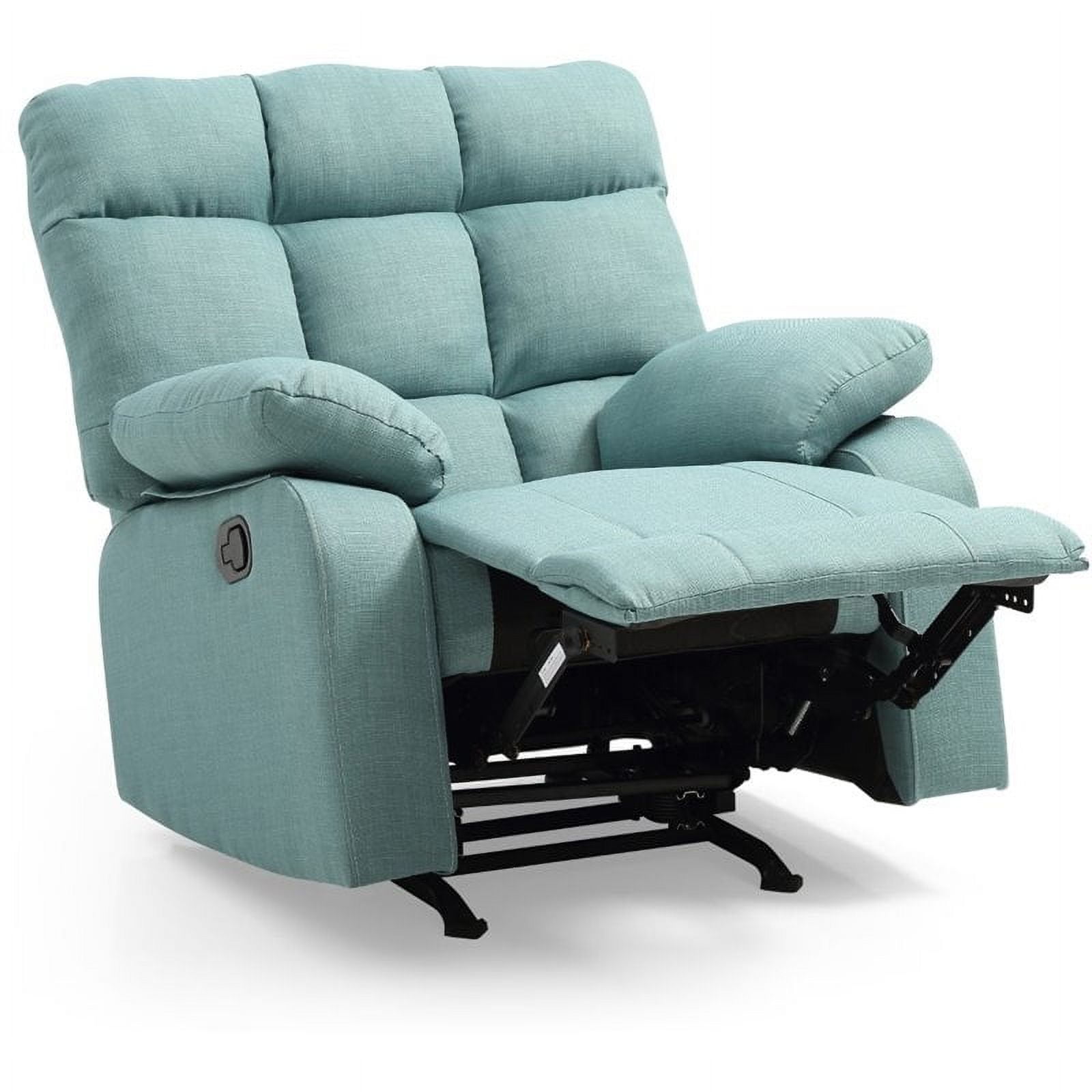 Turquoise cheap recliner chair