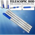 thumbnail image 2 of Yazoeia Aluminum Telescopic Swimming Pool Pole,Adjustable 3/4Piece Expandable Step-Up Length Telescopic Swimming Pool,for Leaf Skimmer Mesh Rake Net Grip Handle for Spa Pond Swimming CJC912-94438, 2 of 9