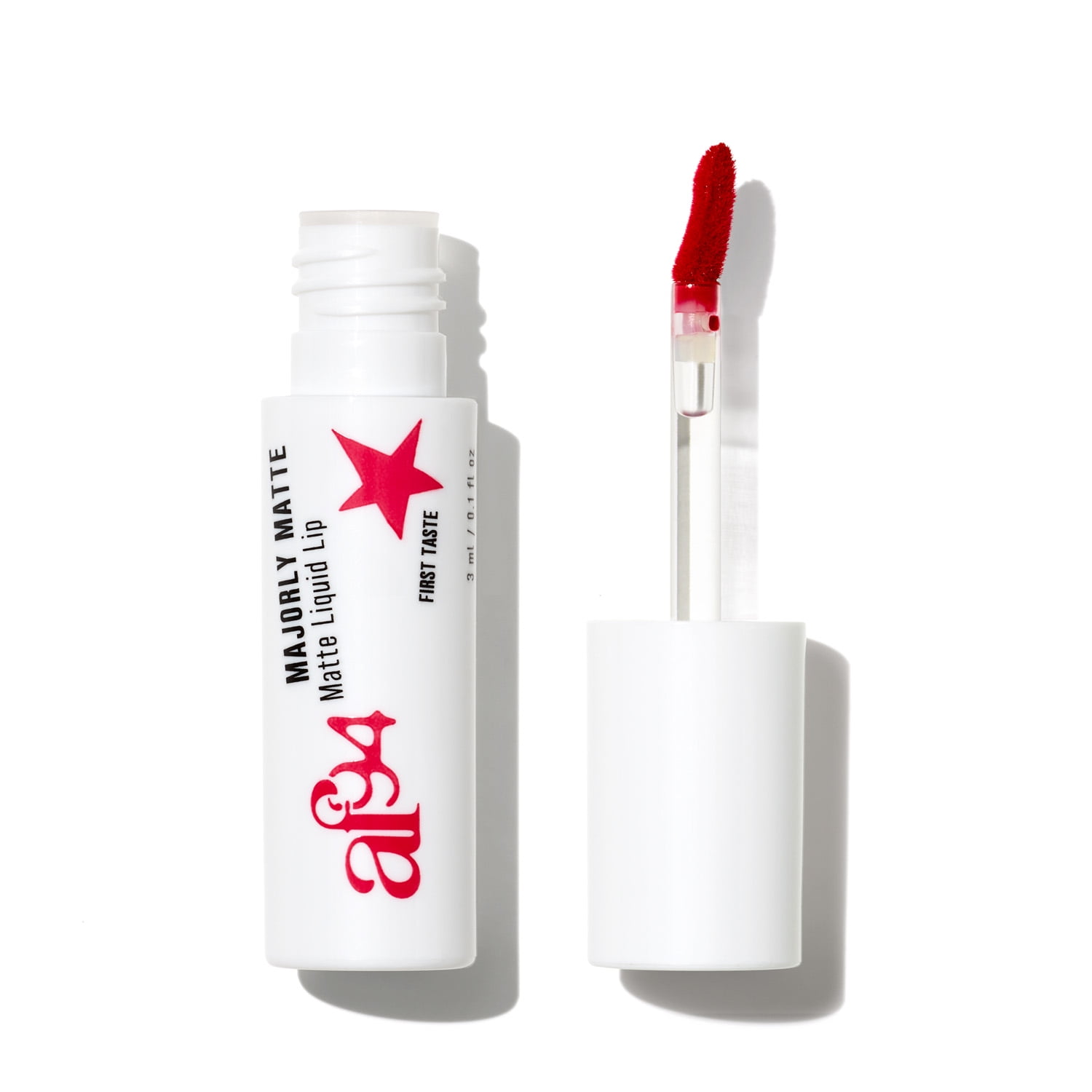 af94 Majorly Matte Liquid Lipstick, First Taste, Red