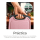 thumbnail image 3 of Tabla De Cocina Para Picar Cortar Alimentos Set 3 Piezas Rosa, 3 of 5