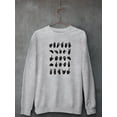 thumbnail image 3 of Sign Language I Sweatshirt Women -Emma Scarvey Designs, Female Large, 3 of 4