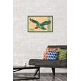 thumbnail image 4 of NFL Philadelphia Eagles - Retro Logo 14 Wall Poster, 22.375" x 34" Framed, 4 of 5