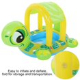 thumbnail image 4 of Anillos de natación ANGGREK Accesorios para piscinas flotador de natación infantil PVC color Verde + Azul + Amarillo, 4 of 8
