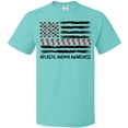 thumbnail image 3 of Inktastic Aplastic Anemia Awareness Red and White Ribbons and Flag T-Shirt, 3 of 5