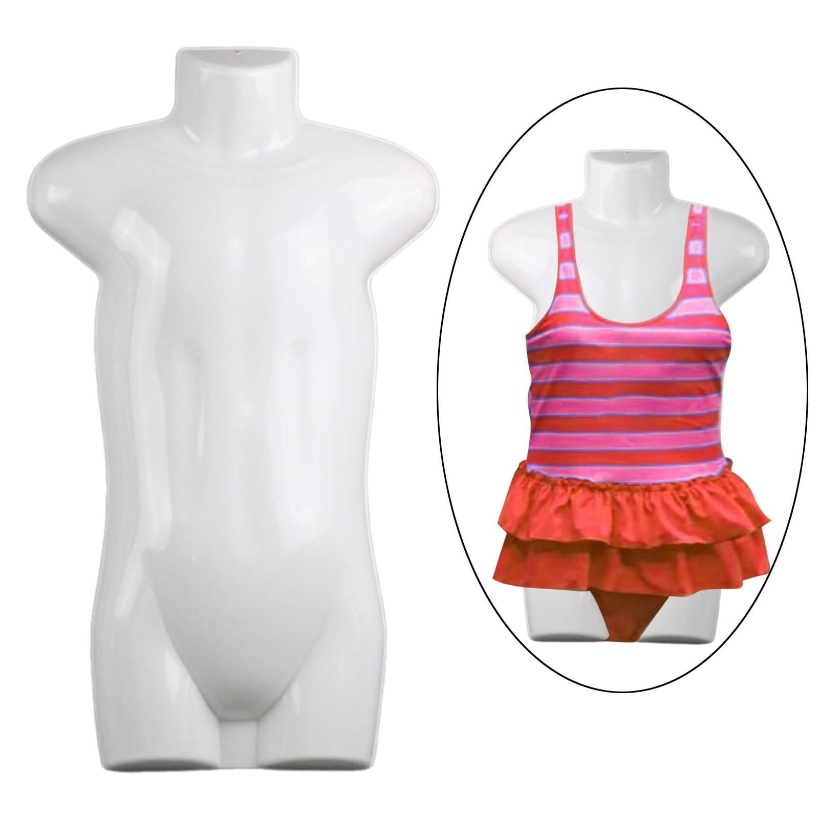 Rushawy Kid Mannequin Torso Boy Girl Clothing Display for Shop Window Clothing Dress L