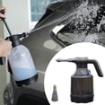 thumbnail image 4 of Pulverizador de espuma eléctrico de 2,5 l para lavado de coches, limpieza del hogar y detallado de vehículos. Boquilla gris negra, 4 of 5