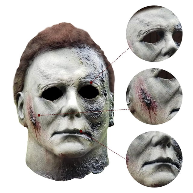 Máscara de Halloween Michael Myers de Látex para Adultos