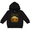 thumbnail image 2 of Inktastic Denali National Park Alaska Wildlife Scene Toddler Hoodie, 2 of 4