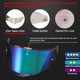 thumbnail image 3 of Visor de casco Psler para casco K6 K6s, color verde transparente, 3 of 6