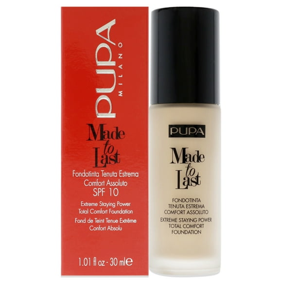 Base de maquillaje Pupa Milano Made to Last SPF 30 020 Light Beige 1.01 oz