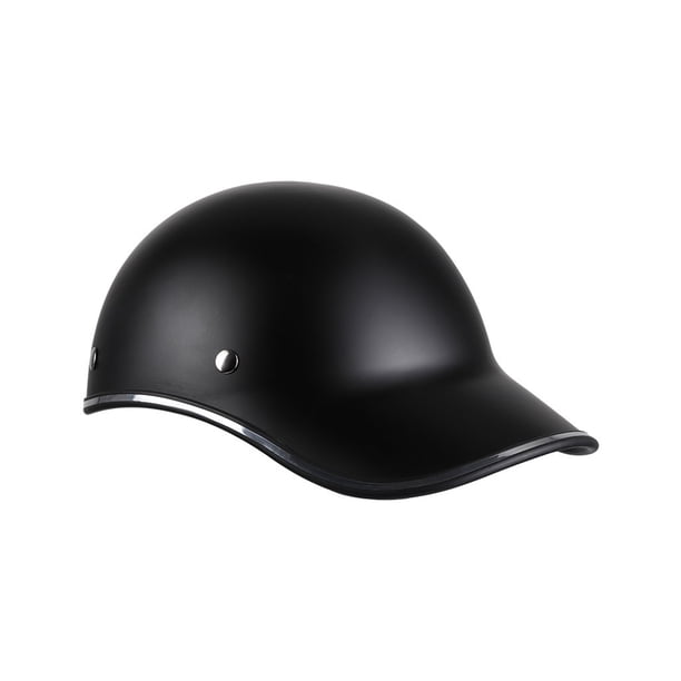 Riwesomey Casco de moto para hombre y mujer, correa de seguridad portátil, casco ajustable, Protector de cabeza para ciclismo, reemplazo cómodo para Gafas de moto Negro mate Riwesomey VI017429-02