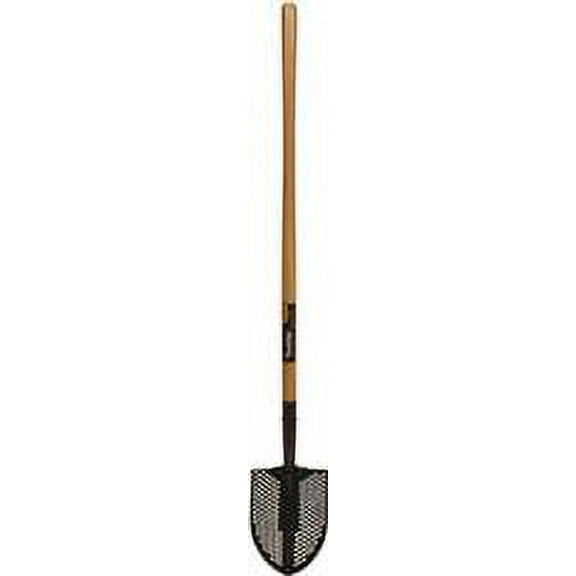 Toolite 48 In. Wood Handle Round Point Dig Sifting Shovel 49490