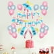thumbnail image 2 of EeaseMX Globos degradados FELIZ CUMPLEAÑOS Globos del alfabeto Globos de látex Decoraciones para fiestas Suministros para fiestas, 2 of 7