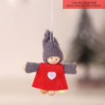 thumbnail image 3 of Merry Christmas 2024 Purple Angel Girl Doll Decorations 2023 Christmas Tree Pendant Decorated for Christmas Home Noel Natal, 3 of 5