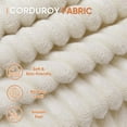 thumbnail image 6 of Homall 108" Sectional Sofa Boneless Cloud Couch with L-Shape Chaise Modular Sofa Couch with Deep Seat No Assembly for Living Room,Studio,Apartment,Corduroy Beige, 6 of 9