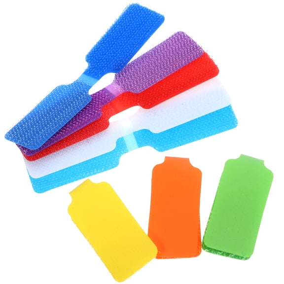Cable Marking Straps 24 Pcs Cord Labels for Electronics Charger Electrical Wire Tie Tags Ties Nylon
