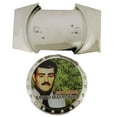 thumbnail image 2 of Removable Lighters Belt Buckle Malverde Saint Narco Marijuana Leaf New Big Vaquero, 2 of 4