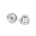 thumbnail image 3 of Unique Bargains 10 Pcs M4x12mm 304 Stainless Steel Leveling Knurled Thumb Nuts Fasteners, 3 of 5