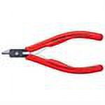 Knipex 5" Electronics Diagonal Cutters w/ Bevel and Lead Catcher - Plastic Grip