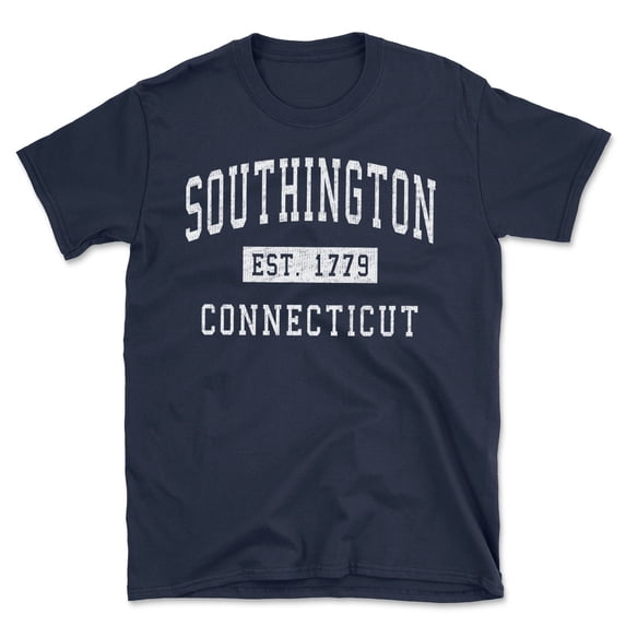 Southington Connecticut Classic Established Men's Cotton T-Shirt