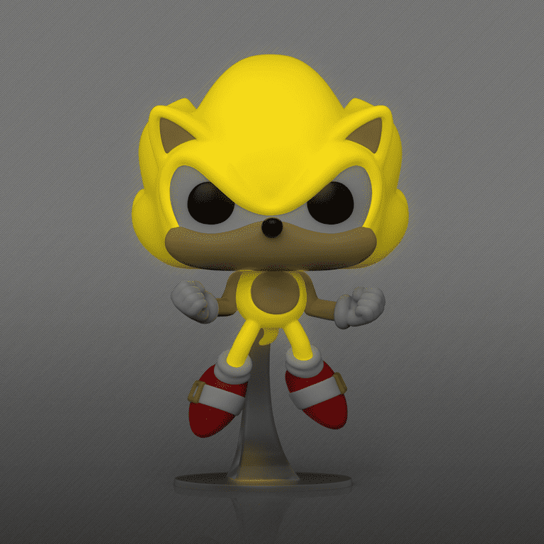 Custom Sonic the Hedgehog Funkos Set 1 Super Sonic Amy -  Norway