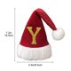 thumbnail image 3 of Wmhnj Set de 26 adornos navideños para rbol de Navidad, decoraciones colgantes personalizadas para hacer t mismo con diseño de gorro de Pap Noel, 3 of 9