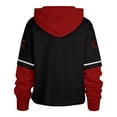 thumbnail image 3 of Women's '47  Black Cincinnati Reds City Connect Shortstop Cropped Pullover Hoodie, 3 of 3