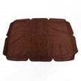 thumbnail image 1 of Waterproof Silver Coated Ox Cloth Canopy Cover for Outdoor Swing Chair, Garden and Balcony Use, Brown, 1 of 5