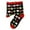 Black, variant on Christmas Socks for Women Christmas Printed Mid Tube Stockings Women's Stockings Festive Socks