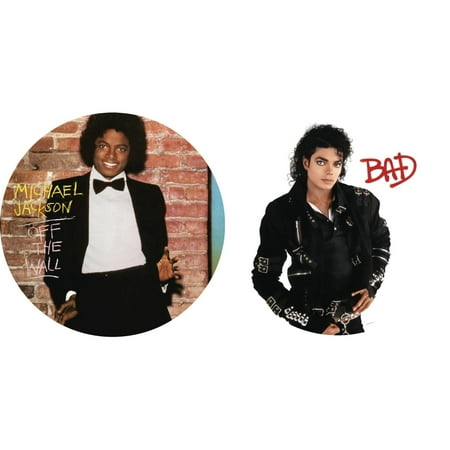 Off The Wall (Picture Disc) & Bad (Picture Disc) [LP Vinyl Bundle]