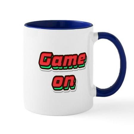 

CafePress - Game On Mugs - 11 oz Ceramic Mug - Novelty Coffee Tea Cup