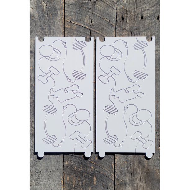 Longarm Quilting Groovy Pattern Boards Set of 2 WOD Design