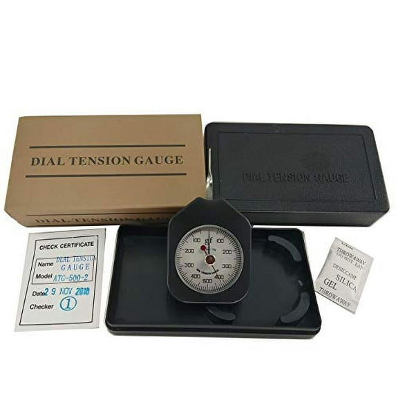 Dial Tension Gauge Gram Tension Meter Gram Force Gauge Tensiometer with 500G
