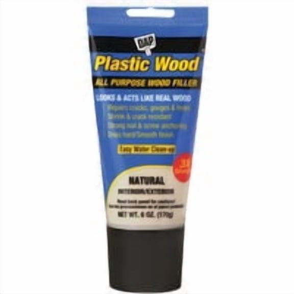 DAP Wood Fill Plastic Natural - Woodfill Refill - 6 Oz