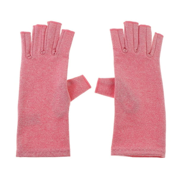 Women’s Fingerless Paddling Gloves- Light Pink