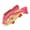 Pink, variant on Aellinatey Rainbow Colored Fish Tail Hair Clip PVC Hair Barrette Hairpin For Most Ages
