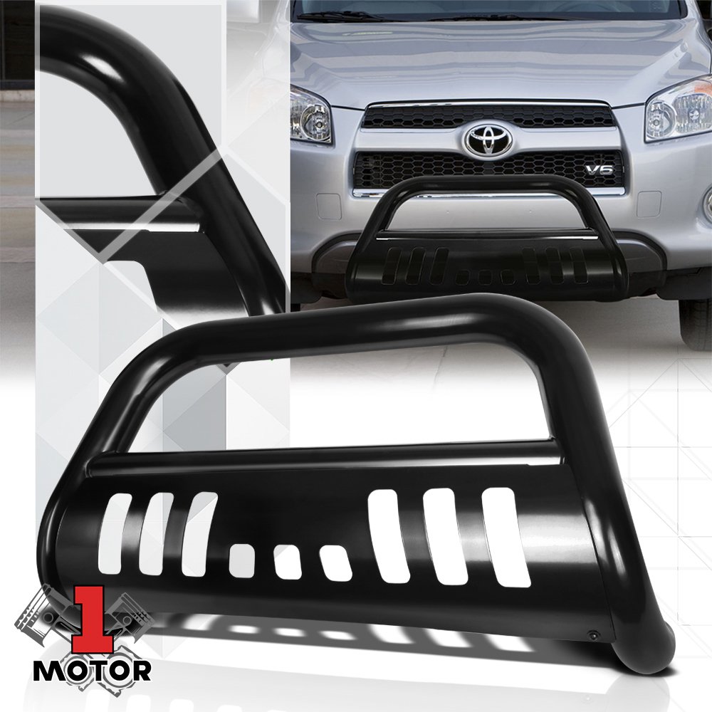 Black 3" Front Bumper Bull/Push Bar Brush Grille Guard for 0616 Toyota Rav4 07 08 09 10 11 12