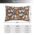 thumbnail image 2 of Balery Roosters and Chicks Funda de Cojín Estampada, Regalos para Mujeres, Regalos de Amor para Ella, Regalos para Novia o Esposa, Funda de Almohada-16"x24", 2 of 6