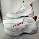 thumbnail image 1 of Ni - ke Ni - ke Jordan 37 'Hare' DD6958 160 White Sneaker Shoes Unisex Size M13 W14.5, 1 of 5