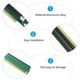 thumbnail image 3 of KAKOWELY 90 Degree PCI Express GPU Riser Adapter Card 1 Set PC Accessory,4.72"X0.98"X0.79", 3 of 4